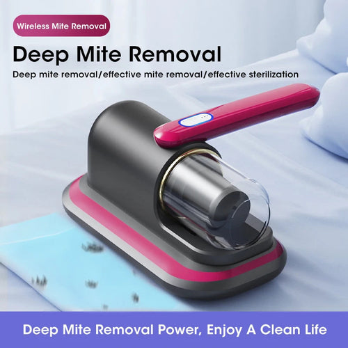 MiteShield Pro — Cordless UV Mattress Vacuum & Mite Remover
