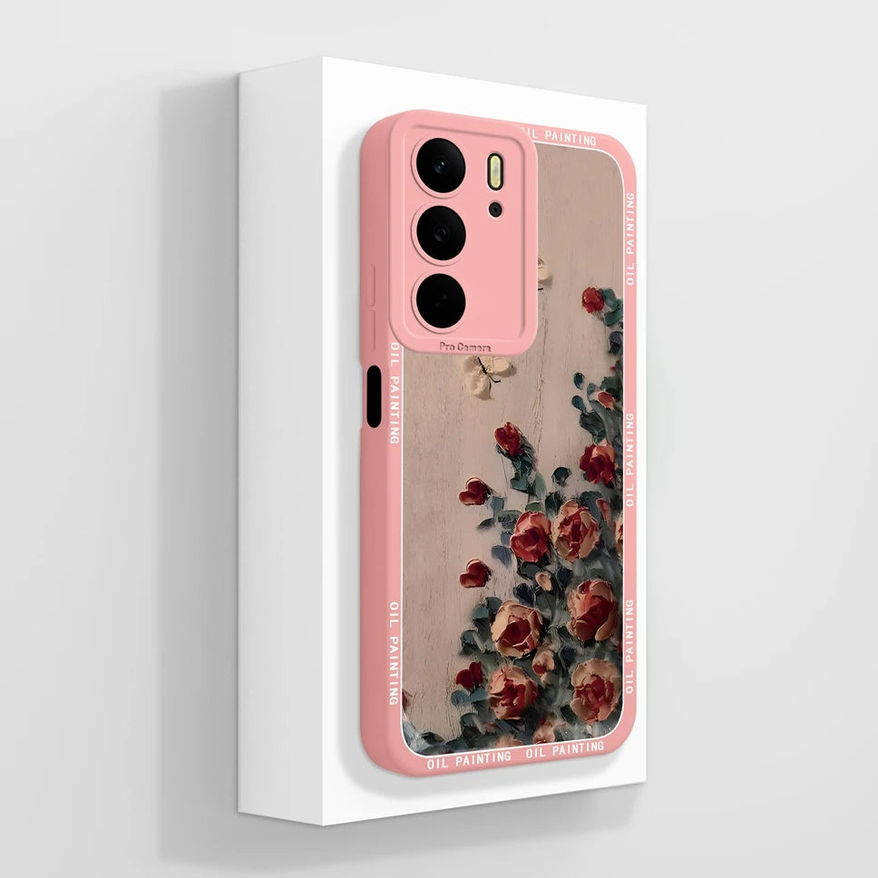Phone Case For Realme C75 4G Creative Style Silicone Painted Anti Drop Protective Cover For Oppo RealmeC75 C 75 Fundas Capa