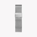 Timex Unisex Silver Stainless Steel, Black Dial | Tw2t11400