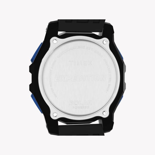 Timex Men's Black Solar-Powered Watch | Tw4b33900