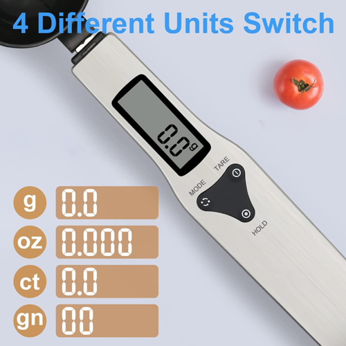 Kitchen Digital Measuring Spoon And Food Scale With LCD Display