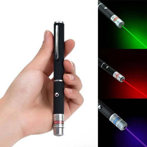 5mW 405nm Purple Blue Laser Pointer Pen Portable Metal Alloy Shell Office Use