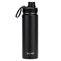 Drinco 22oz Stainless Steel Sport Water Bottle Black
